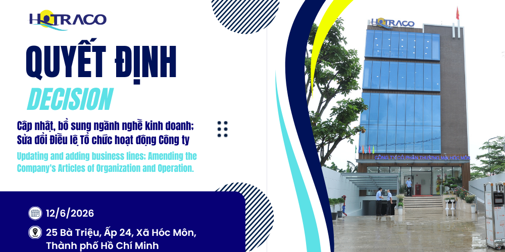 Quyết định ĐHĐCĐ số 10 / DecisionGM No.10