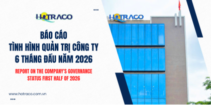 Báo cáo tình hình quản trị 6 tháng đầu năm 2026 / Report On The Company